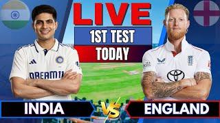 IND vs ENG Live: India vs England 1st Test Day 1, 2nd session | Live Score & Commentary | IND vs ENG