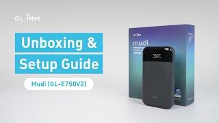 Unboxing Mudi & First Time Setup for Mudi (GL-E750V2) - Portable 4G LTE Travel Router