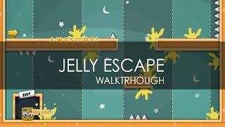 Jelly Escape Walkthrough - All Levels [1-21] - All Stars Collected