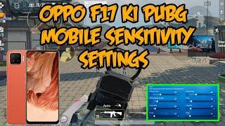 Oppo f17 ki pubg sensitivity settings || zero recoil sensitivity for oppo f17 bgmi sensitivity