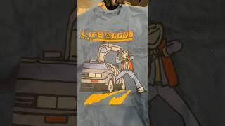 NEW Back to the Future Shirt! #life #lifeisgood #backtothefuture #martymcfly #delorean #time #travel