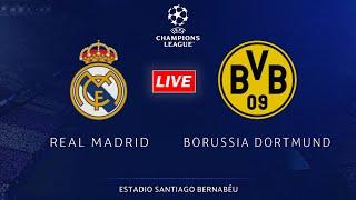 Real Madrid vs Dortmund | UEFA Champions League Match Live | UCL 2024