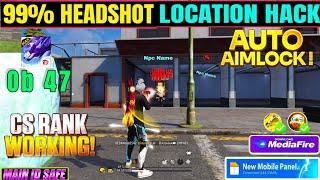 OB47 update no drag auto headshot config file free fire aimbot+aimlock | free fire Max headshot hack