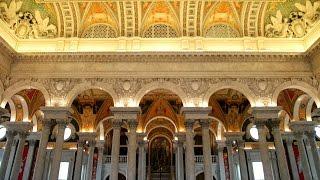 Library of Congress, Washington DC 4K UHD