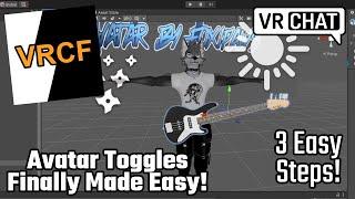 How to easily make avatar toggles for VRChat with VRCFury (FOR BEGINNERS)