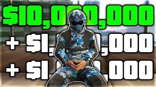 Making $10,000,000 in 10 HOURS was stressful... | Broke to Ballin' #52 - GTA Online