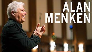 Alan Menken getting serenaded by the Vienna Boys Choir at Synchron Stage Vienna