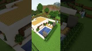 Minecraft Easy Modern House #minecraft
