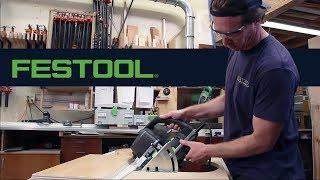 Andy Platzer and the Festool Conturo Edge Bander.