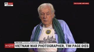 ‘Legendary’ war photographer Tim Page dies aged 78