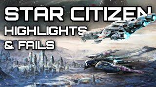 Star Citizen Highlights & Fails of a Bounty Hunter!