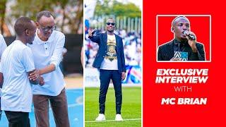 Ikiganiro na MC Brian: Kwakira Perezida Kagame mu birori bikomeye n’icyo yaganiriye na we