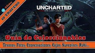 Uncharted Legado Perdido: Guía de Coleccionables (Tesoros, Cajas, Fotos, Conversaciones, Suvenires)