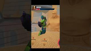 spider fighter 3 hulk vs sandman k #spiderfighter3 #androidgameplay #hulk #spiderman