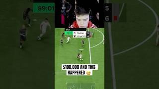 THIS HAPPENED IN A $100,000 TOURNAMENT…
