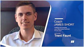 Coach James Short with  Trent Faunt