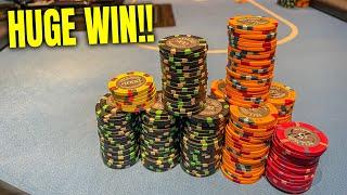 Wild $16,000+ CASH OUT @ $10/20 in VEGAS!! // Poker Vlog #163