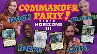 We Played the Modern Horizons III Precon Commander Decks! | Commander Party #1