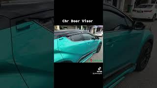 Toyota chr door visor air press