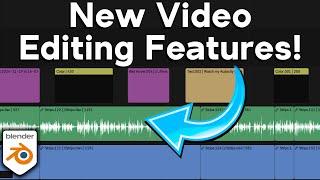 New Video Editing Features in Blender 4.3!