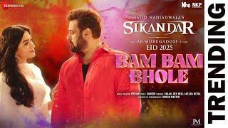 Bam Bam Bhole | Sikandar | Salman Khan & Rashmika Mandanna | Pritam | Shaan & Dev Negi