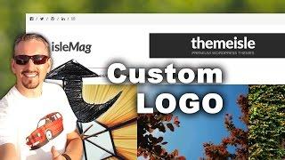 How To Add A Custom Logo To IsleMag WordPress Theme