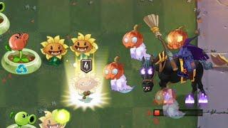 Plants Vs Zombies 2 Haunting Halloween Hard Mode Levels 5-7