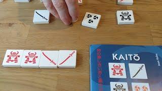 Kaito - abstract strategy Japanese themed two player board game Steffen Spiele - * Amass Games * HD