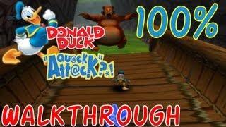 Donald Duck: Quack Attack - FULL 100% Walkthrough [Goin' Quackers]