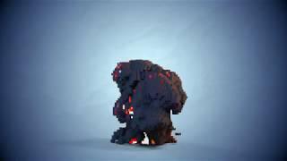 Houdini Voxel Explosion effect