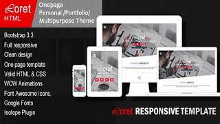 Loret- Multi-Purpose HTML Template | Themeforest Website Templates and Themes