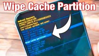 How to Wipe/Clear Cache Partition on Samsung Galaxy A50s, A50, A40, A30, A20, A10, etc