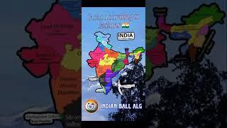 India according to Indians  #india#geography#trending#shortsviral#mapping#state#1kcreator#500subs