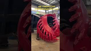 Julong Cutter Head for 26 Inch Cutter Suction Dredger #cuttersuctiondredger #dredger #dredge