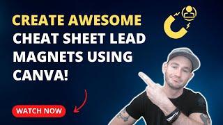 How To Easily Create a Cheat Sheet Lead Magnet Using Canva Templates