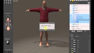 Poser Pro 2012 видео уроки на русском №2