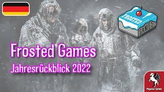 Frosted Games | Jahresrückblick 2022 |DE| Pegasus Spiele