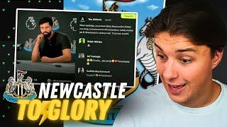 ZACZYNAMY! PIERWSZA KARIERA W FC 25! [#1] | NEWCASTLE TO GLORY | FC 25