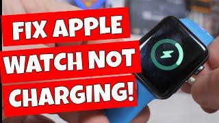 How To Fix Apple Watch Not Charging RED Lightning On Screen