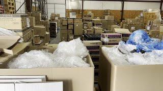 Inside look at Toys for Tots warehouse