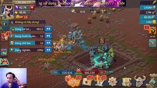 Đấu trường Rồng BCZ vs ??? - Lords Mobile