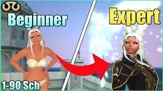 FFXIV Scholar Healing Guide | 1-90 Building Confidence as a Healer!