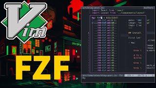 FZF will change your workflow completely