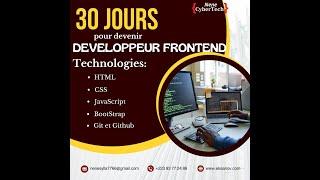 Programme de "30 Jours pour devenir développeur frontend".