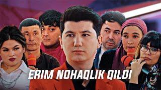 ERIM NOHAQLIK QILDI  // AMIRXON UMAROV SHOUSI // OCHIQCHASIGA GAPLASHAMIZ // 299-SON