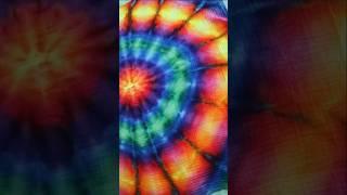  Rainbow ice dyed baby blanket RESULT