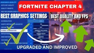 *NEW* BEST Fortnite Chapter 4 Season 2 PC GRAPHICS SETTINGS - BEST Visuals and FPS