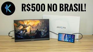 O MELHOR MONITOR PORTÁTIL POR R$500 JÁ NO BRASIL LIVRE DE TAXAS! [BY MW INFORMÁTICA]