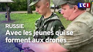 En Russie, enfants, adolescents et étudiants formés au pilotage de drones