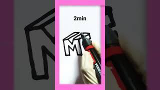 M+G 3D drawing easy drawing #condsty #shortvideo #viralvideo #youtubeshorts #drawing #art #shots